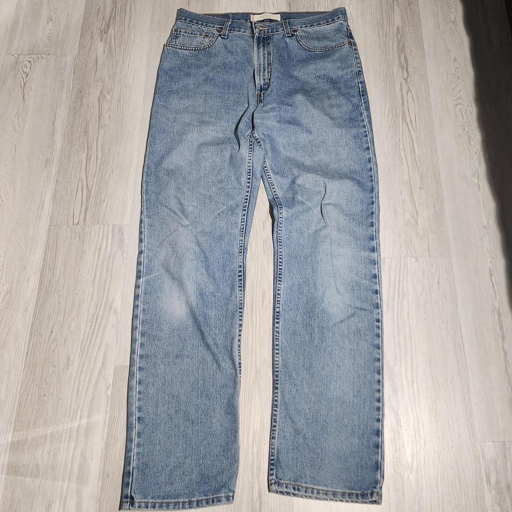 Y2k near mint‎ Levi's 505 blue jeans Size 36x36"
